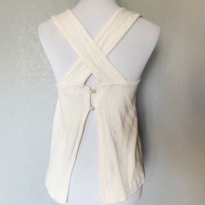 Madewell Textured Open Back Tank S